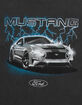 FORD Mustang Lightning Speed Mens Muscle Tee image number 2