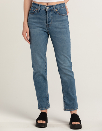 LEVI'S Wedgie Straight Womens Jeans - Summer Love In The Mist