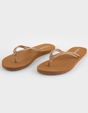 VOLCOM Double Strap 3 Point Womens Sandals