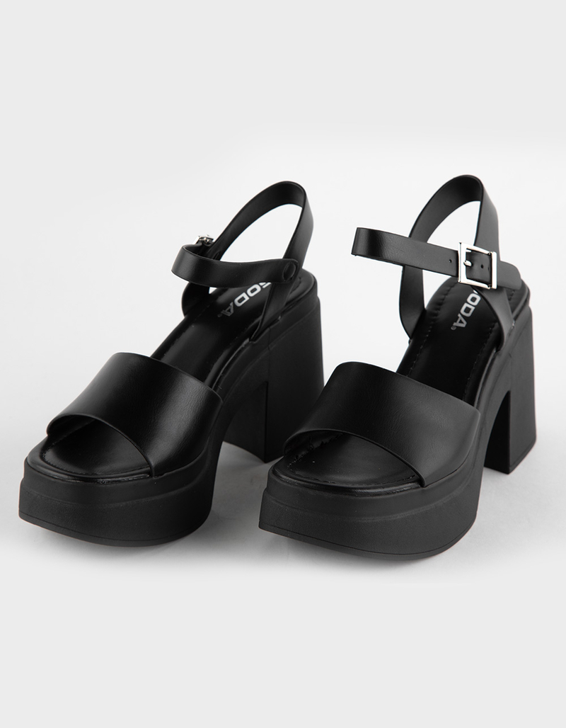 SODA Hattie Womens Platform Dress Sandals image number 0