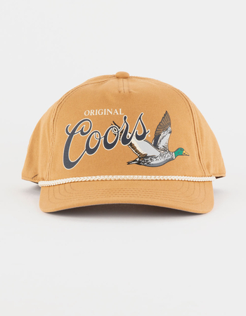 AMERICAN NEEDLE Coors Canvas Cappy Mens Snapback Hat