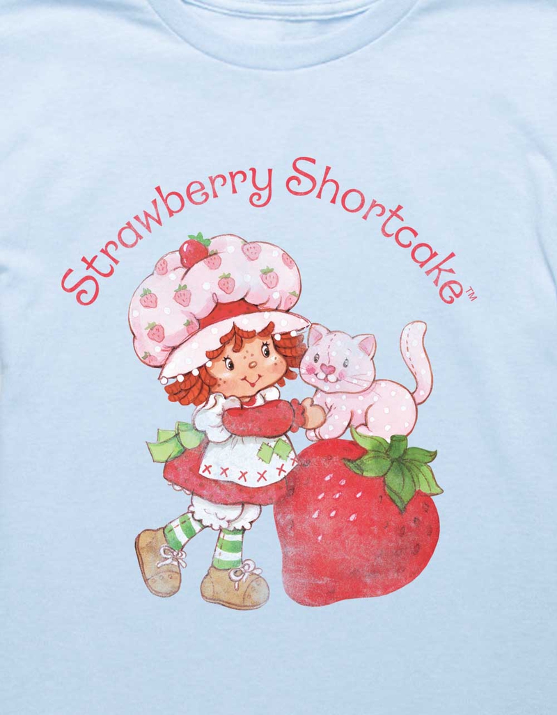 STRAWBERRY SHORTCAKE Simple Strawberry Shortcake Unisex Kids Tee image number 1