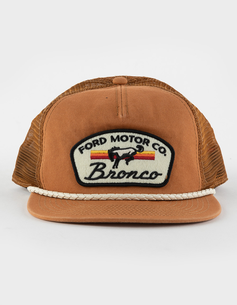 AMERICAN NEEDLE Bronco Wyatt Mens Trucker Hat image number 1