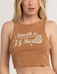 FULL TILT Smooth Whiskey Womens Tank Top image number 2