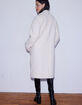 WEST OF MELROSE Textured Long Womens Coat image number 4