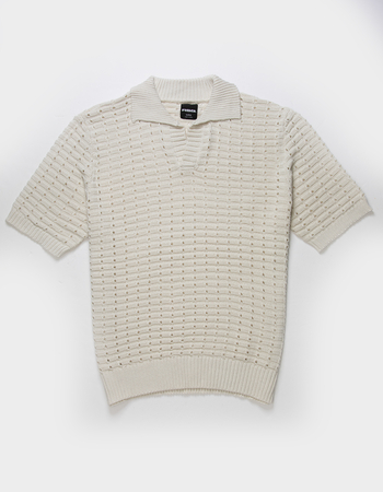 RSQ Mens Sweater Polo Shirt