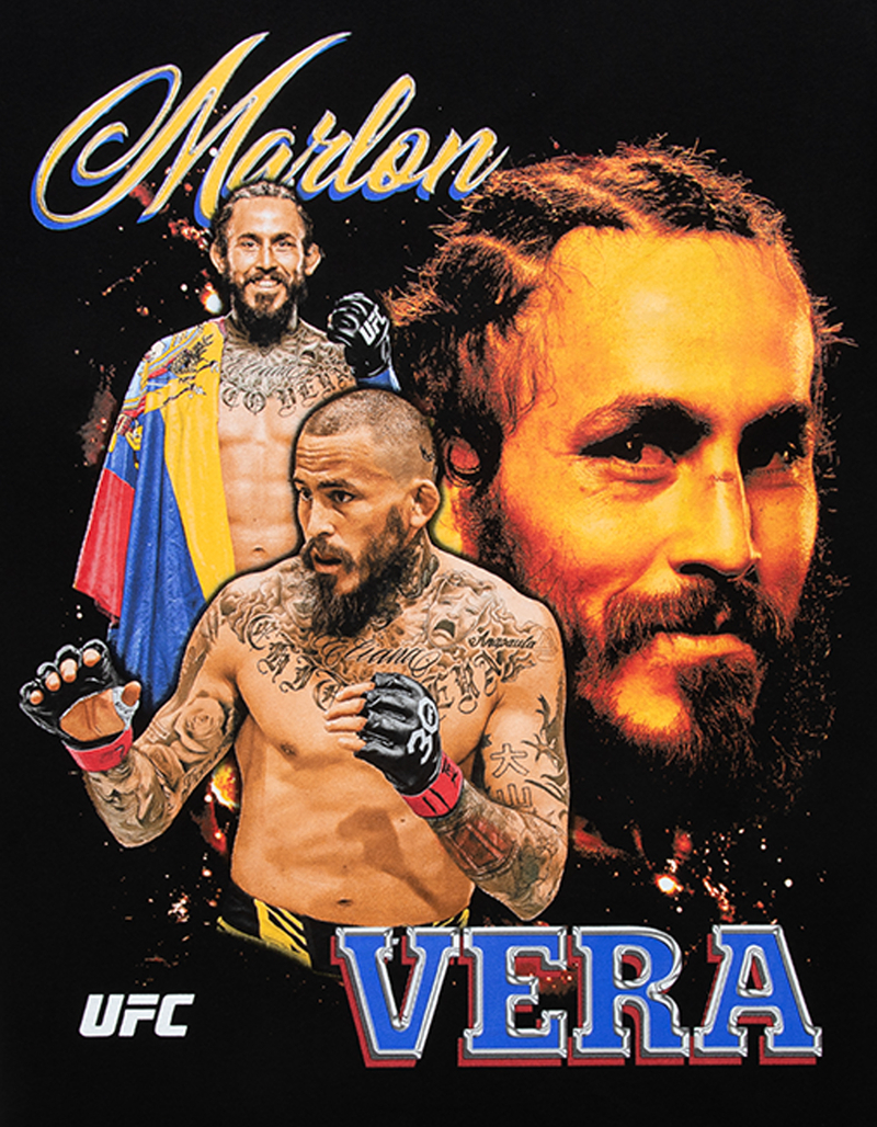 UFC Marlon Chito Vera Collage Mens Boxy Tee image number 1