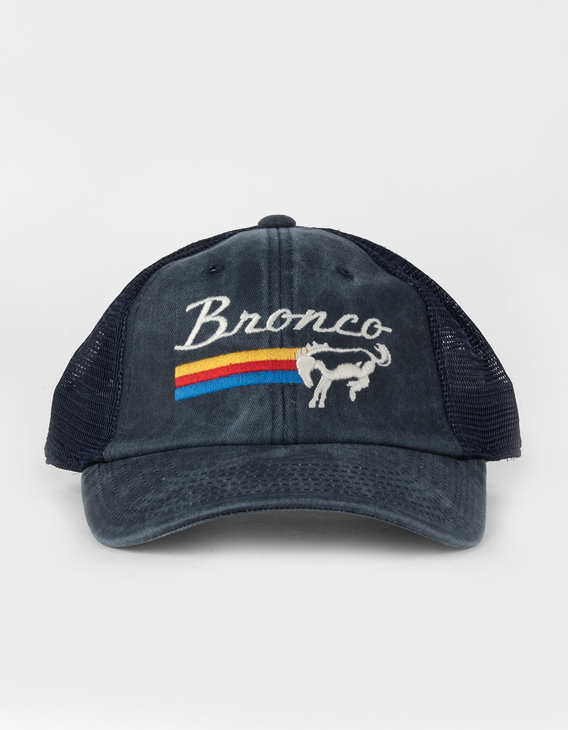AMERICAN NEEDLE Bronco Stripe Womens Trucker Hat image number 0