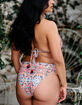 JMP THE LABEL Monaco High Waist Cheeky Bikini Bottoms image number 4