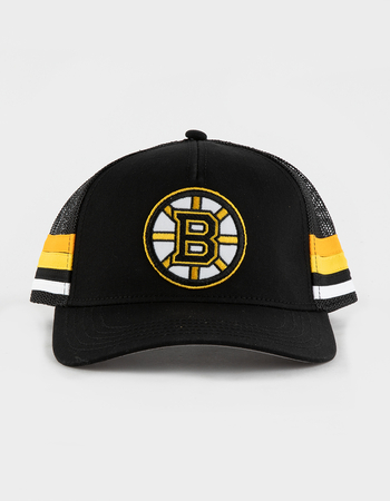 AMERICAN NEEDLE Hotfoot Boston Bruins NHL Mens Trucker Hat