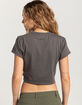 RUSTY Norty Womens Baby Tee image number 3