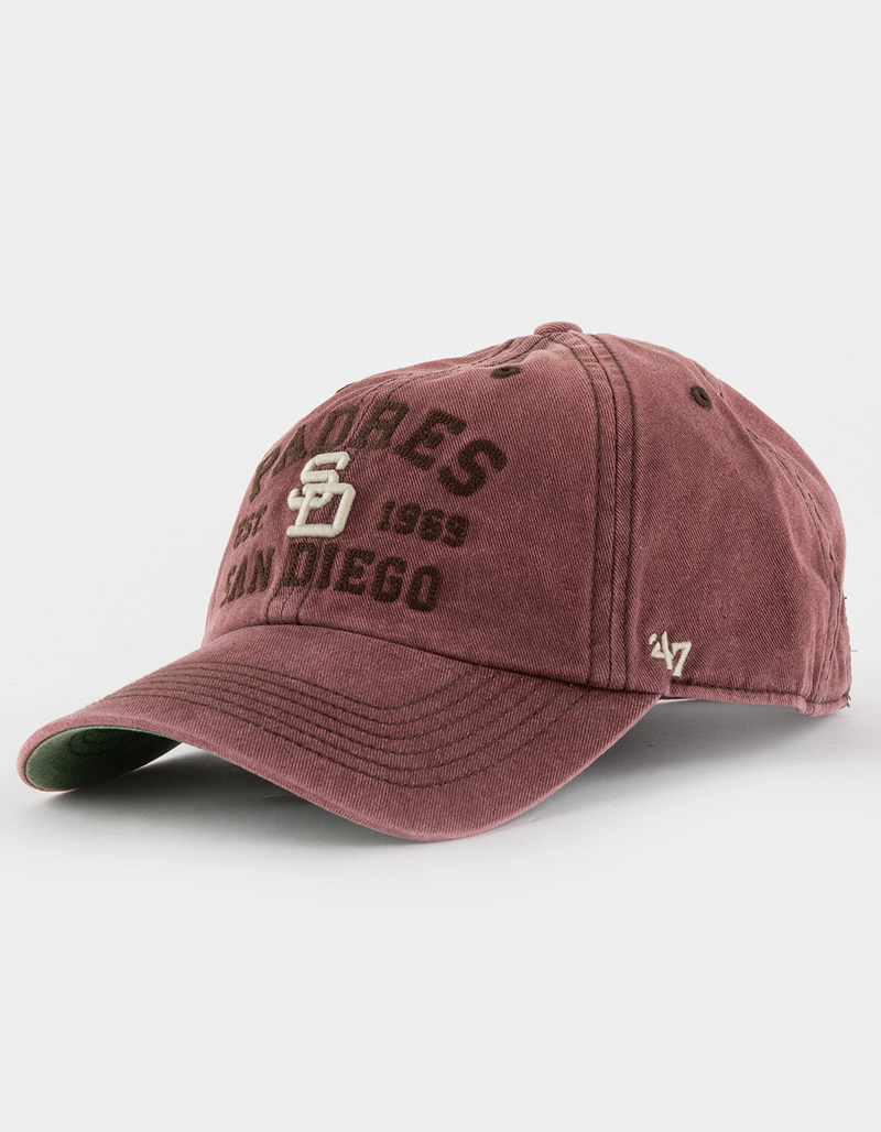 47 BRAND San Diego Padres Cooperstown '47 Clean Up Strapback Hat image number 0