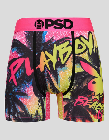 PSD x Playboy Beach Club Mid Length Mens Boxer Briefs