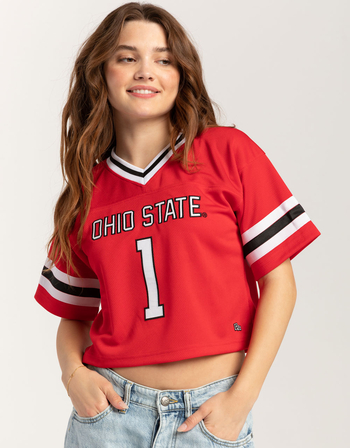 HYPE AND VICE Ohio State University Womens Football Jersey Primary Image