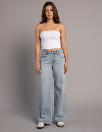 RSQ Womens High Rise Wide Leg Jeans Primary Image
