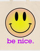 SMILE Be Nice Tote Bag image number 2