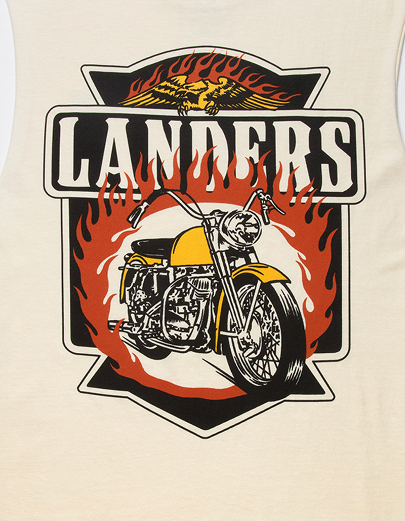 LANDERS SUPPLY HOUSE Ring Of Fire Mens Muscle Tee image number 2