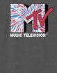 MTV Americana Tie Dye Unisex Kids Tee image number 2