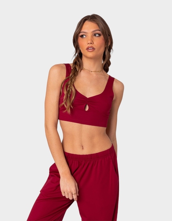 EDIKTED Jayla Cut Out Crop Top Primary Image