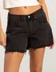 RSQ Womens Low Rise Baggy Carpenter Shorts image number 2