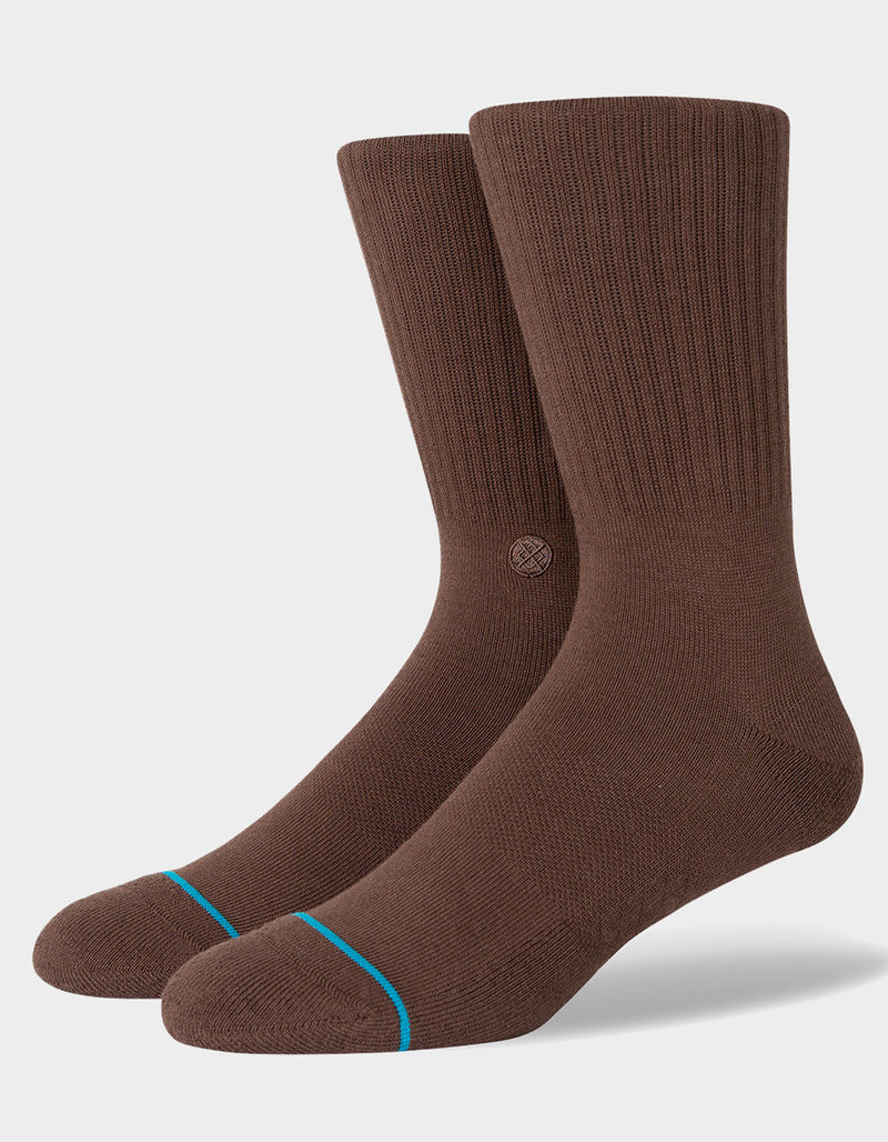 STANCE Icon Mens Athletic Crew Socks image number 0