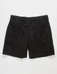 RSQ Mens Cargo Twill Pull On Shorts image number 3