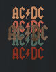 AC/DC Repeat Logos Unisex Kids Tee image number 2