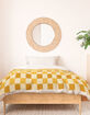 DENY DESIGNS By Brije Yellow Crossings Twin XL Duvet Cover image number 1