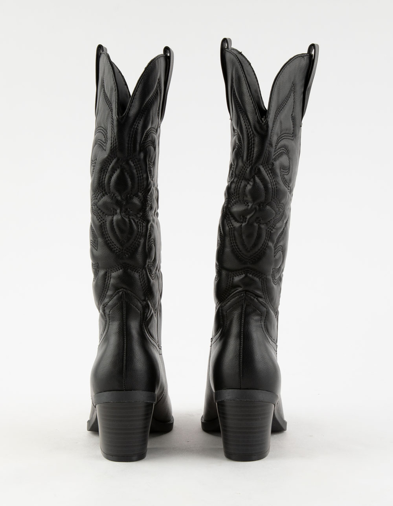 BAMBOO Mindful Tall Western Womens Boots image number 3