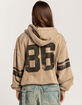 BDG Urban Outfitters Dusty Womens Oversized Zip Up Hoodie image number 4