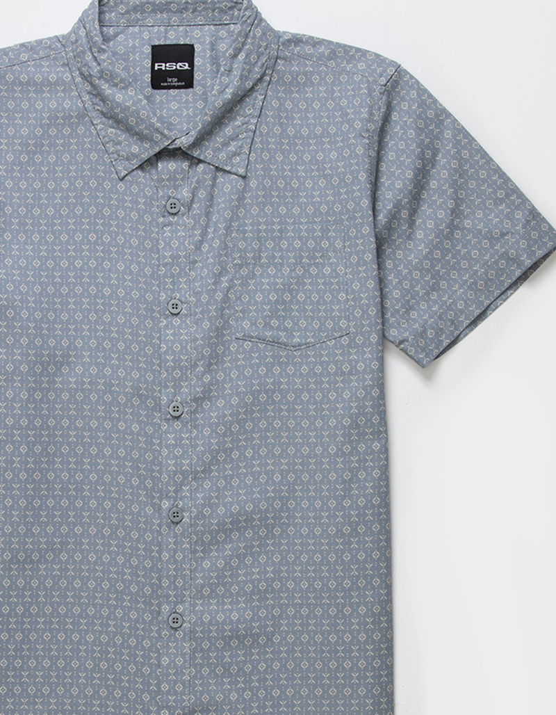 RSQ Boys Printed Button Up Shirt image number 2