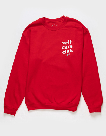 CVLA Self Care Club Mens Crewneck Sweatshirt