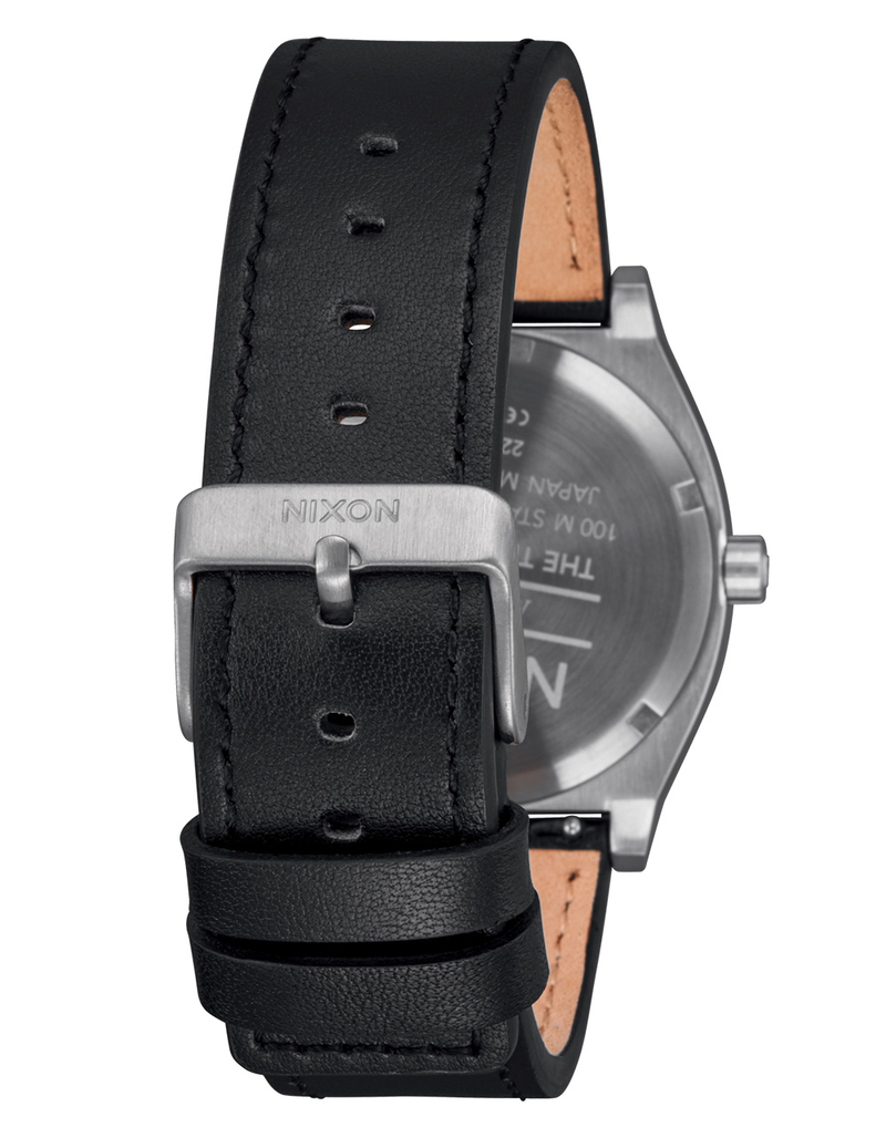 NIXON Time Teller Leather Watch image number 3
