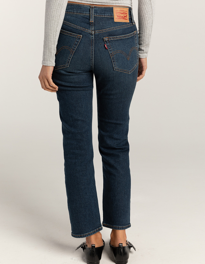 LEVI'S Wedgie Straight Womens Jeans - Indigo Here We Go image number 3
