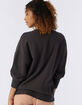 O'NEILL Choice Womens Oversized Fleece Crewneck Sweatshirt image number 4