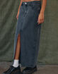 WEST OF MELROSE Denim Womens Maxi Skirt image number 3