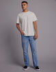 RSQ Mens Straight Medium Wash Denim Jeans image number 5