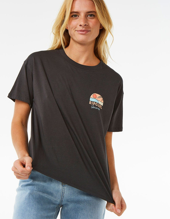 RIP CURL Line Up Womens Relaxed Tee