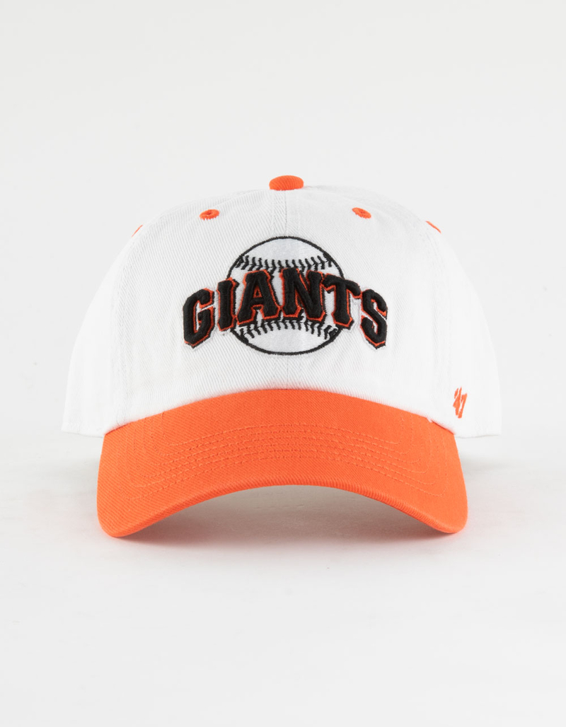 47 BRAND San Francisco Giants Cooperstown Double Header Diamond '47 Clean Up Strapback Hat image number 1