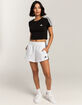 ADIDAS Essentials 3-Stripes Womens Woven Shorts image number 5
