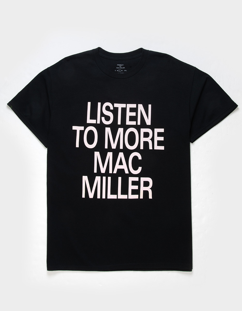 MAC MILLER Listen More Mens Tee image number 1