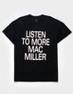 MAC MILLER Listen More Mens Tee image number 2