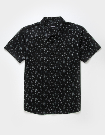 RSQ Boys Floral Poplin Button Up Shirt Primary Image