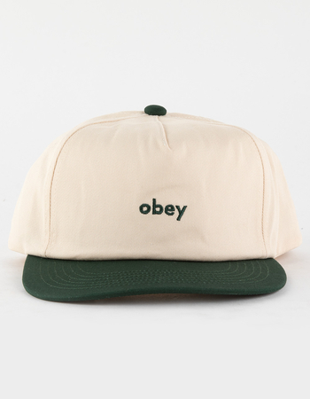 OBEY 5 Panel Mens Snapback Hat