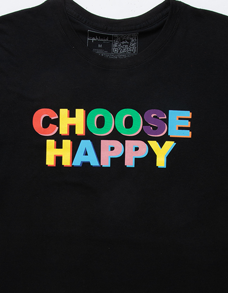 THE PHLUID PROJECT Choose Happy Pride Tee image number 5