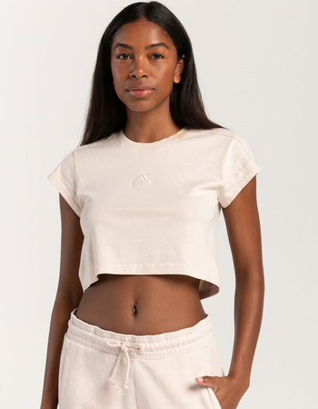 ADIDAS All SZN 3-Stripes Womens Crop Tee Primary Image