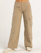 FULL TILT Low Rise Invisible Waist Womens Cargo Pants image number 2