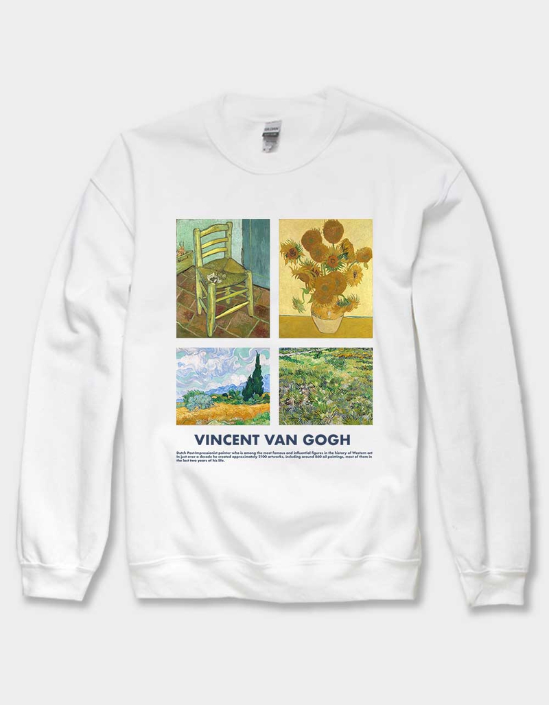 VAN GOGH Collage Unisex Crewneck Sweatshirt image number 0