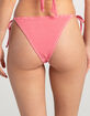 DAMSEL Texture Tie Side Bikini Bottoms image number 4