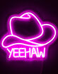Yeehaw Cowboy Hat Neon Sign image number 2